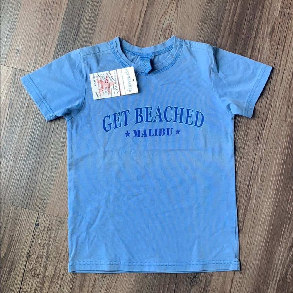 New Boys or Girls Get Beached Malibu Tee